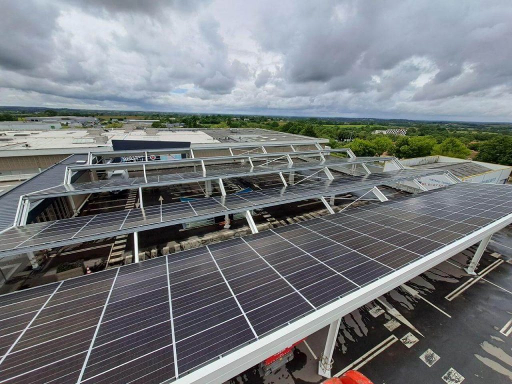 Installations de structures photovoltaïques en Pays de la Loire par Solevy